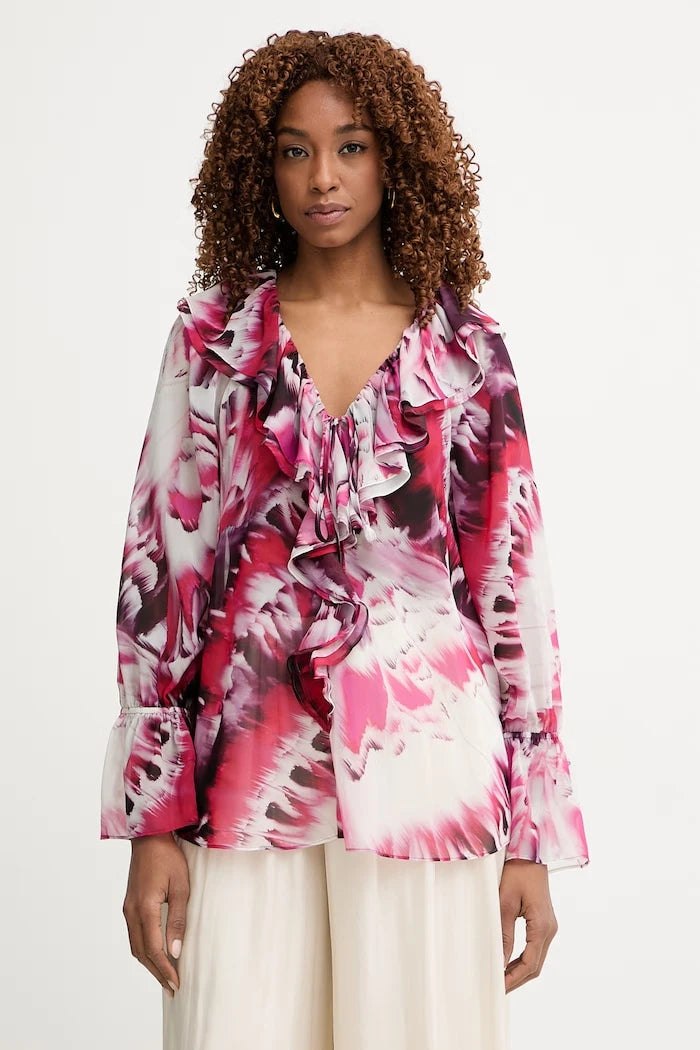 Marciano by Guess volanlı kadın bluzu ADELA