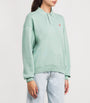 Fleece Polo Sweatshirt