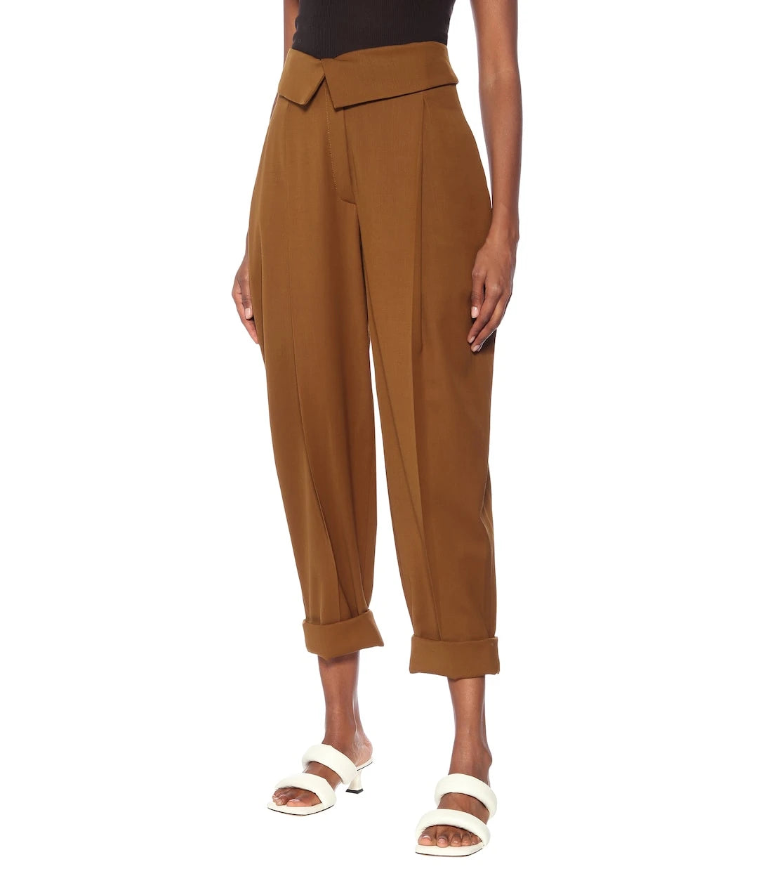 Proenza Schouler - High-rise stretch-wool tapered pants