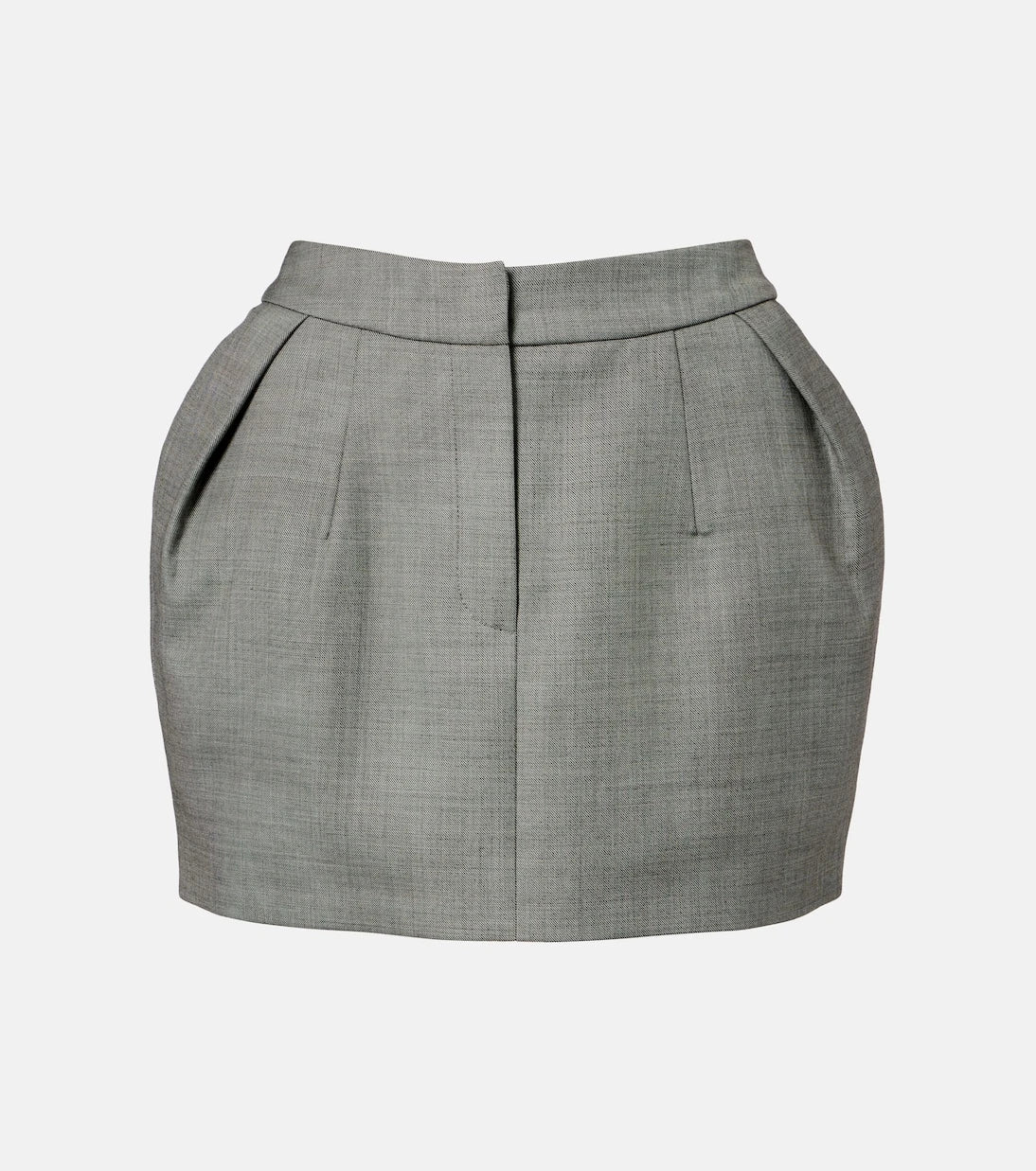 Magda Butrym - Pleated wool miniskirt