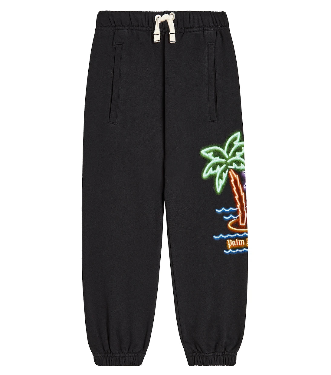 Palm Angels Kids - Printed cotton jersey sweatpants