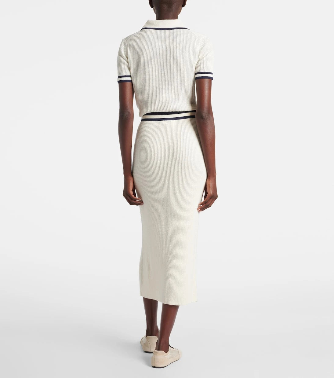 Simkhai - Paige bouclé midi skirt