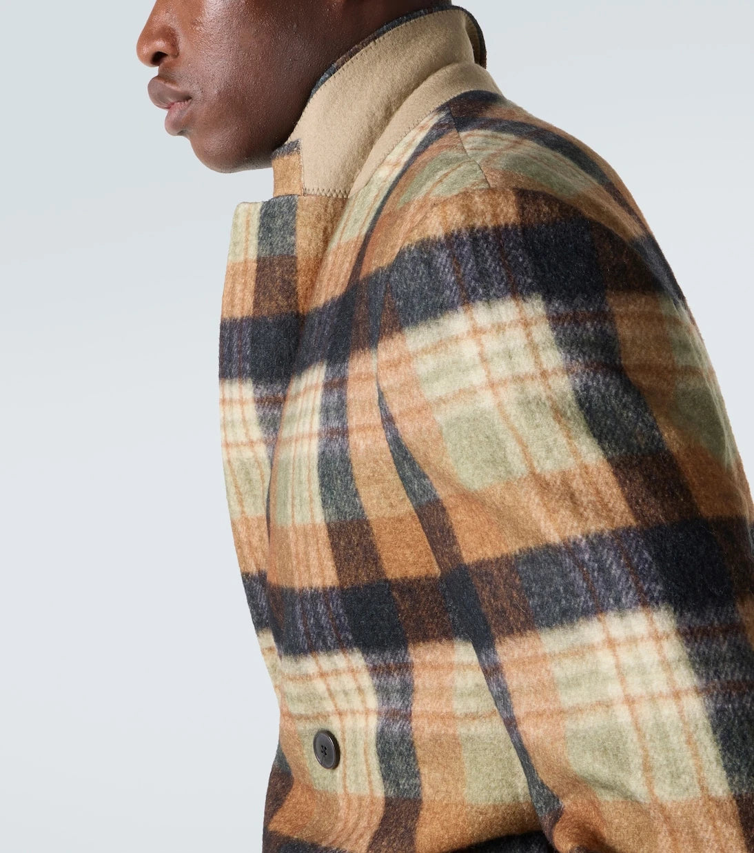 Dries Van Noten - Checked wool blazer