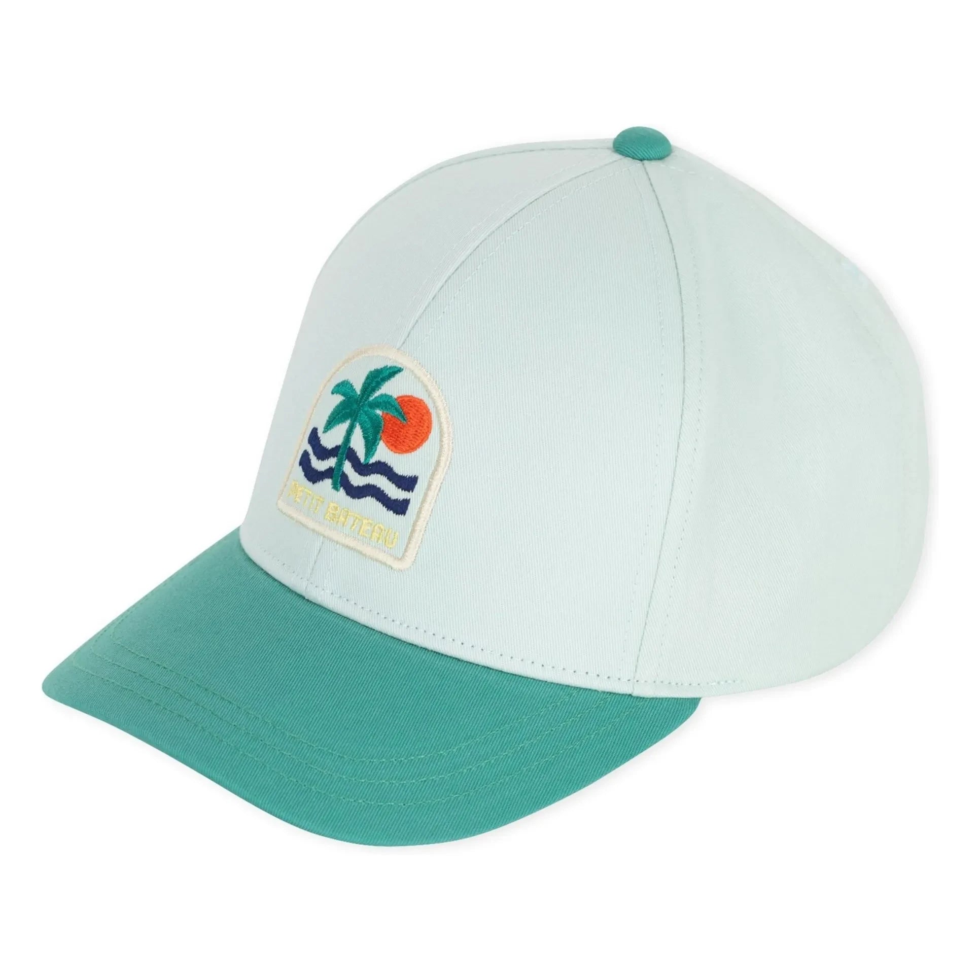 Petit Bateau - Palm twill cap | Blue