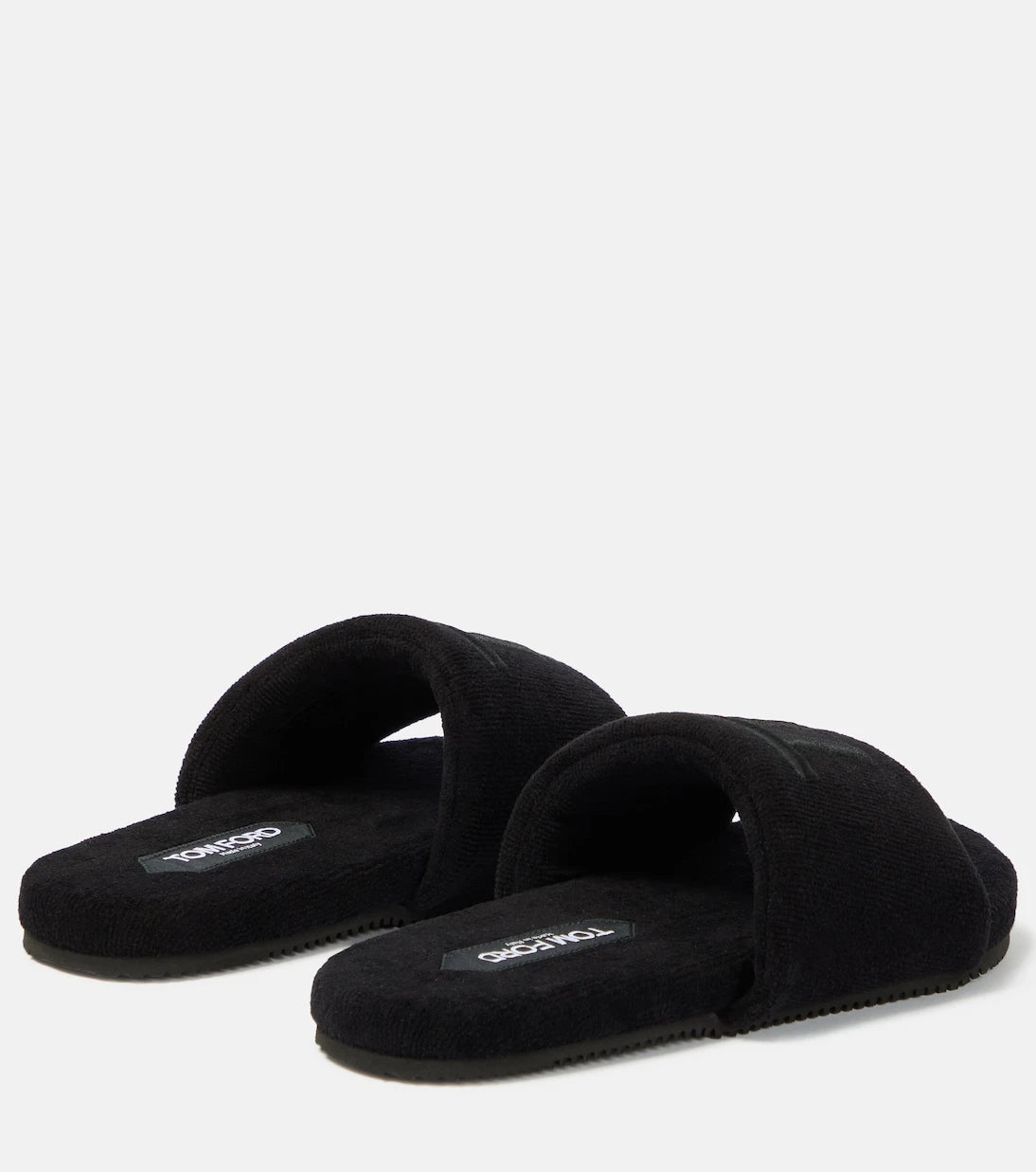 Tom Ford - Harrison embroidered slides