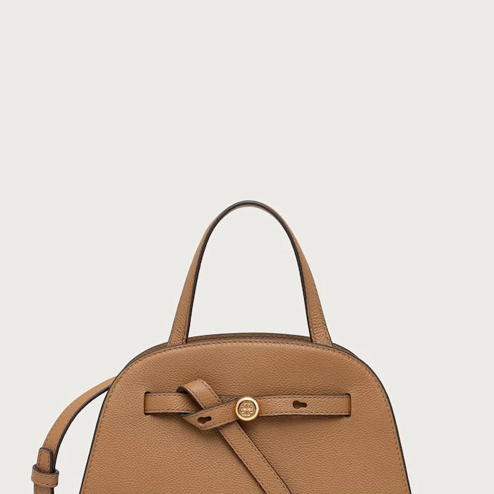 Tory Burch Romy Small Bauletto Deri Kadın Crossbody Çanta