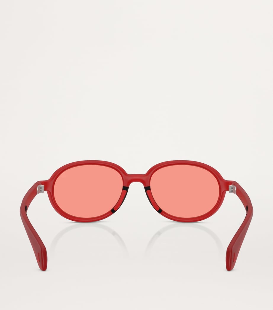 Moncler Red Injected Caprice ME8006 Sunglasses