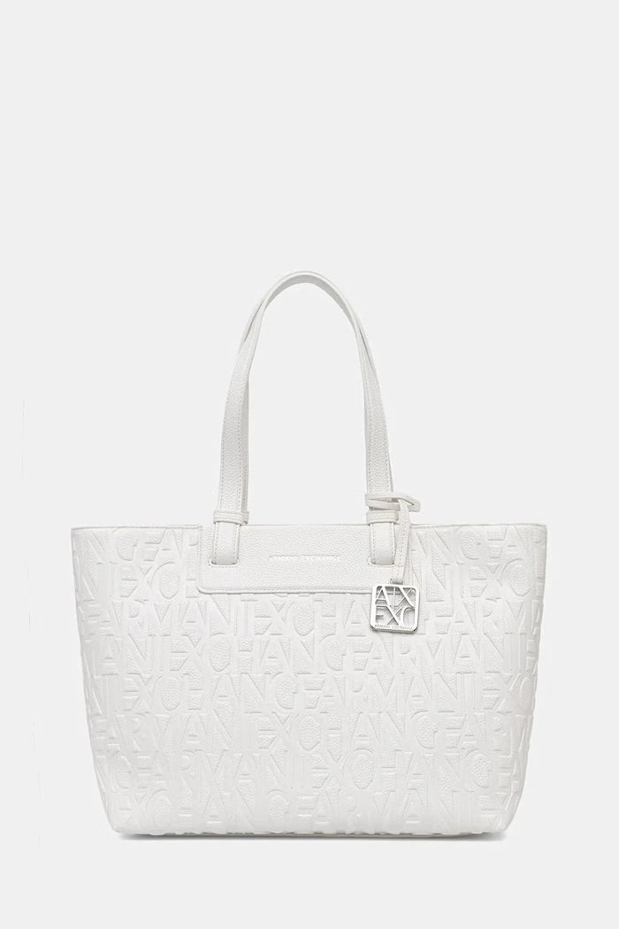 Armani Exchange шопинг чанта дамска от имитация на кожа