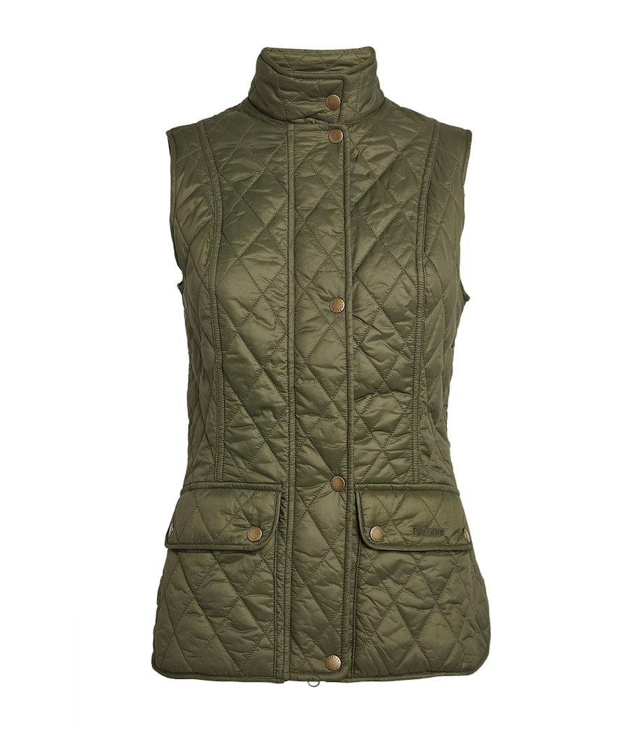 Barbour Green Quilted Otterburn Gilet