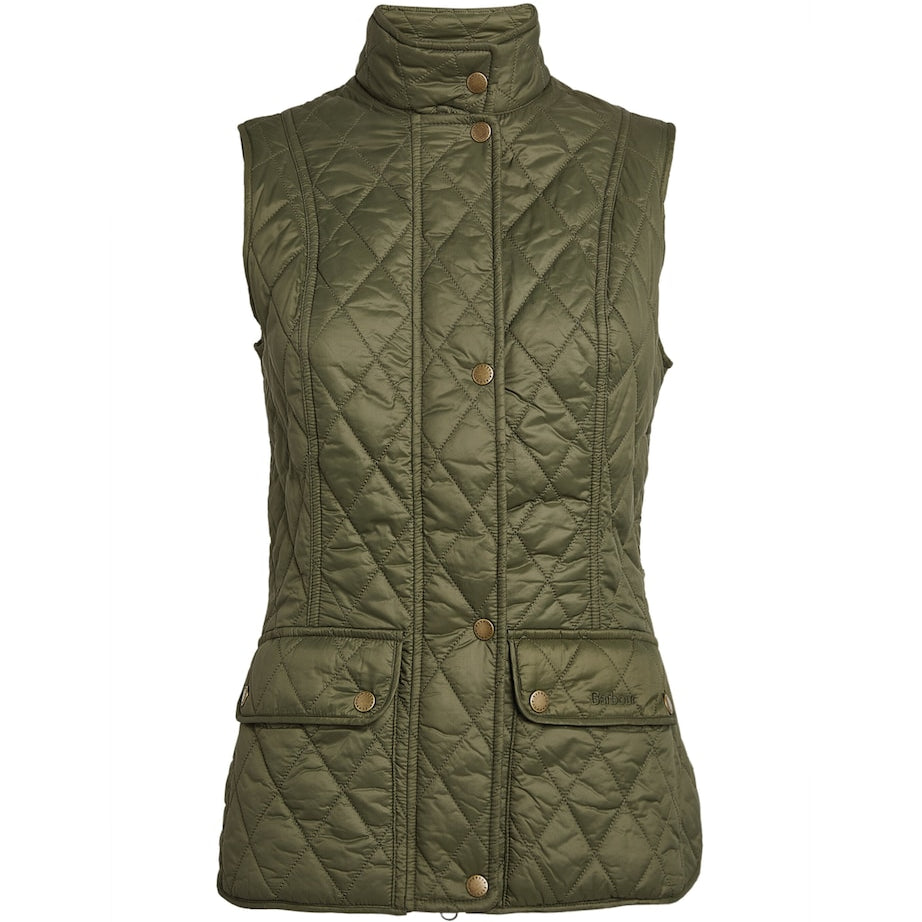 Barbour Green Quilted Otterburn Gilet