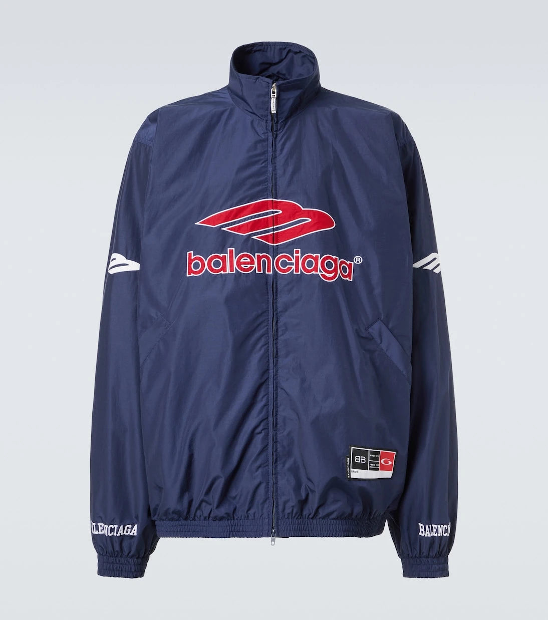 Balenciaga - 3B Sports Icon cotton-blend track jacket