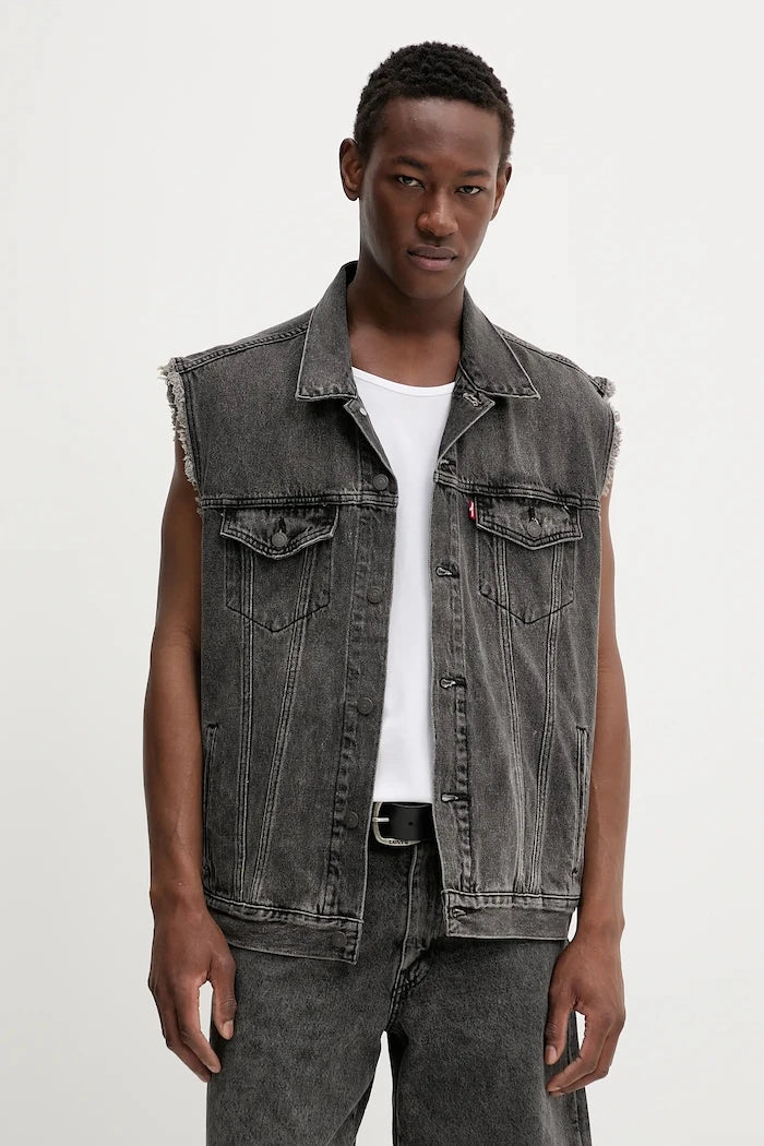 Дънков елек Levi's RELAXED TRUCKER VEST