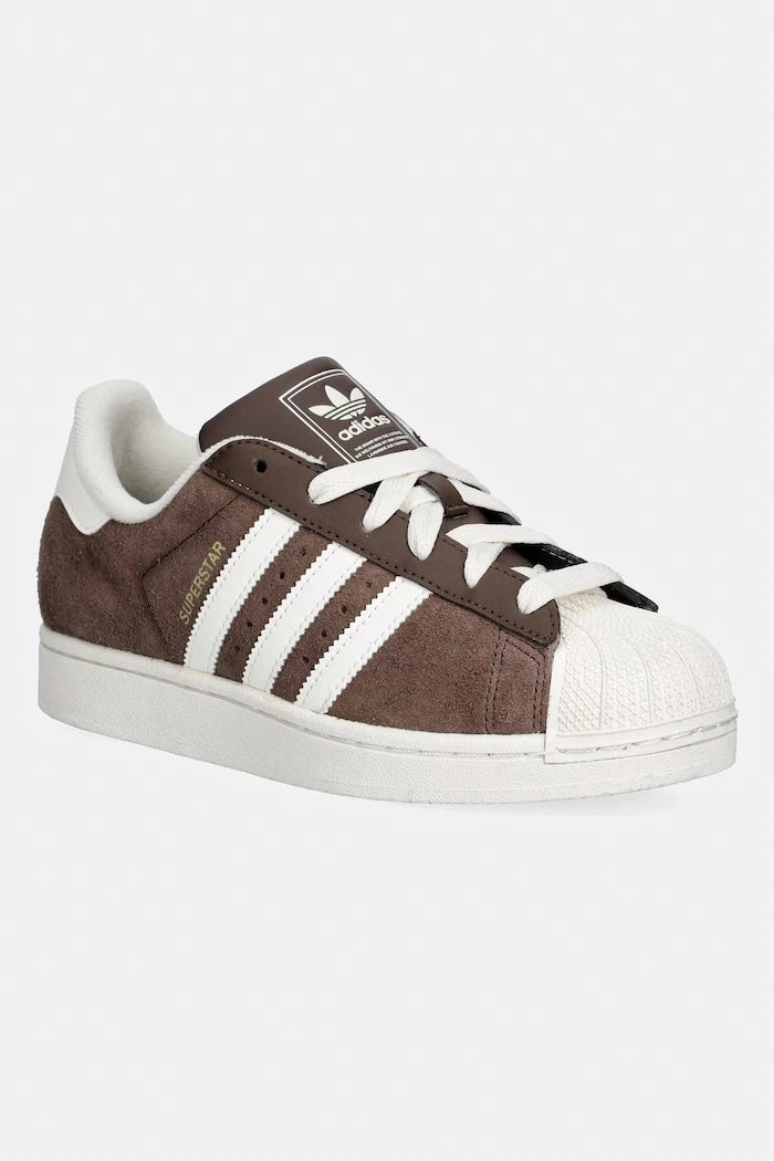 Велурени маратонки adidas Originals Superstar II