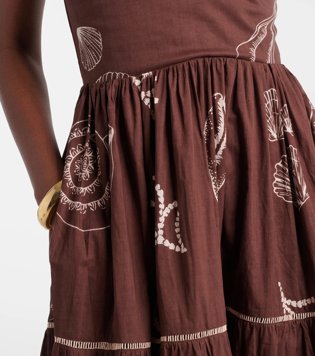 Poupette St Barth - Milena printed cotton maxi dress