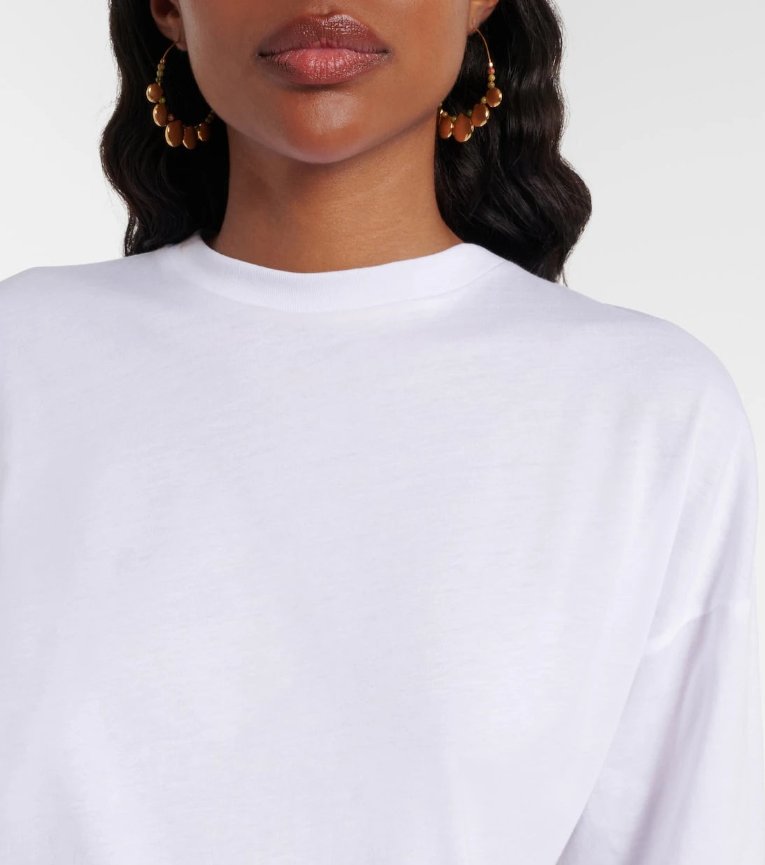 Christopher Esber - Silk-trimmed cotton beach cover-up