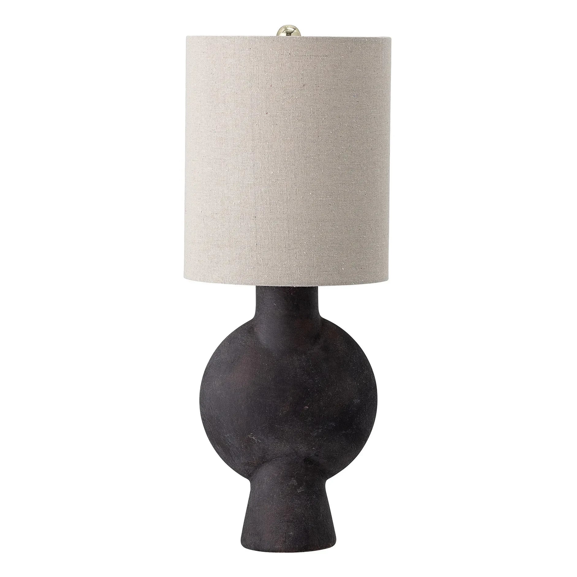 Bloomingville - Ceramic table lamp | Black