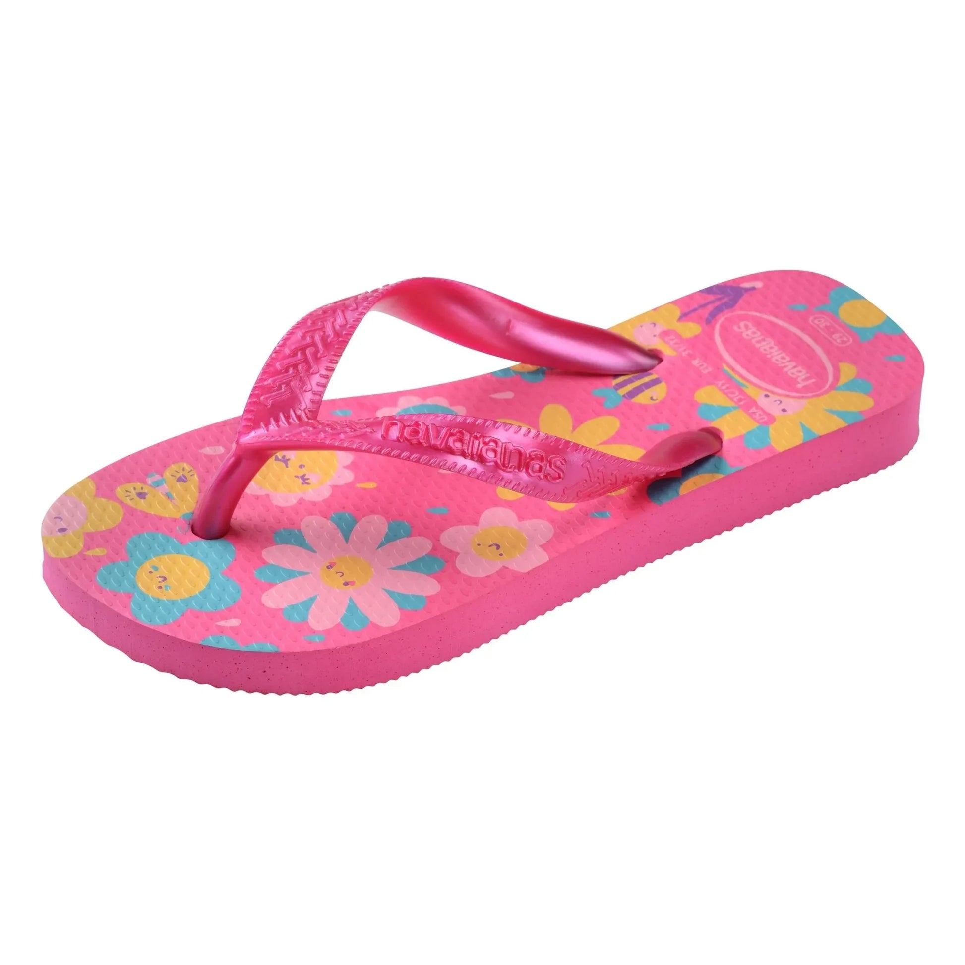 Havaianas - Flores flip-flops | Fuchsia
