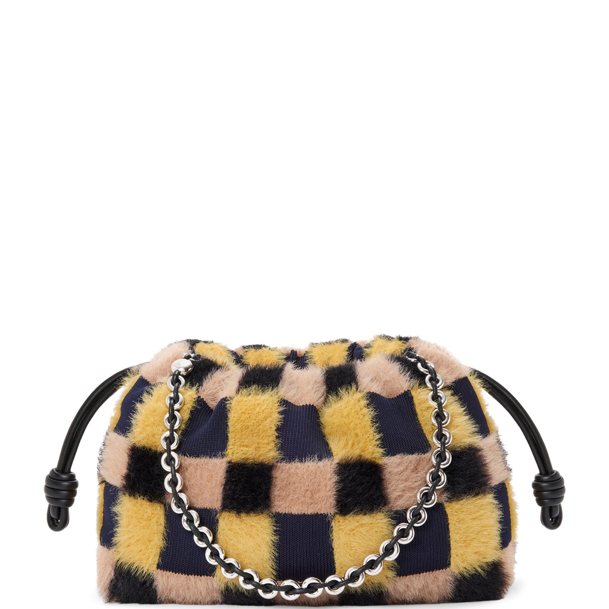 Medium Check Flamenco Shoulder Bag