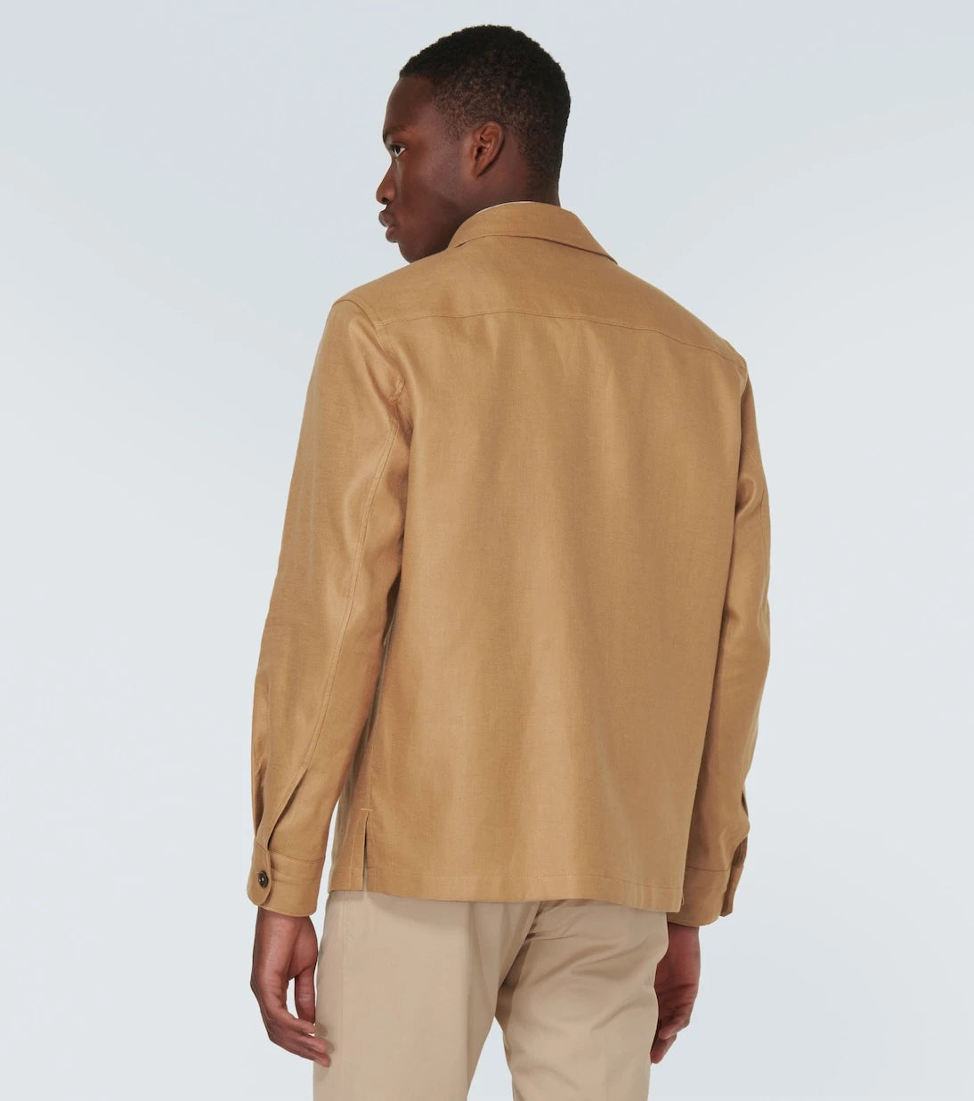 Zegna - Linen overshirt