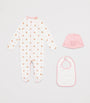Ralph Lauren Kids Cotton All-In-One, Hat and Bib Set (3-9 Months)