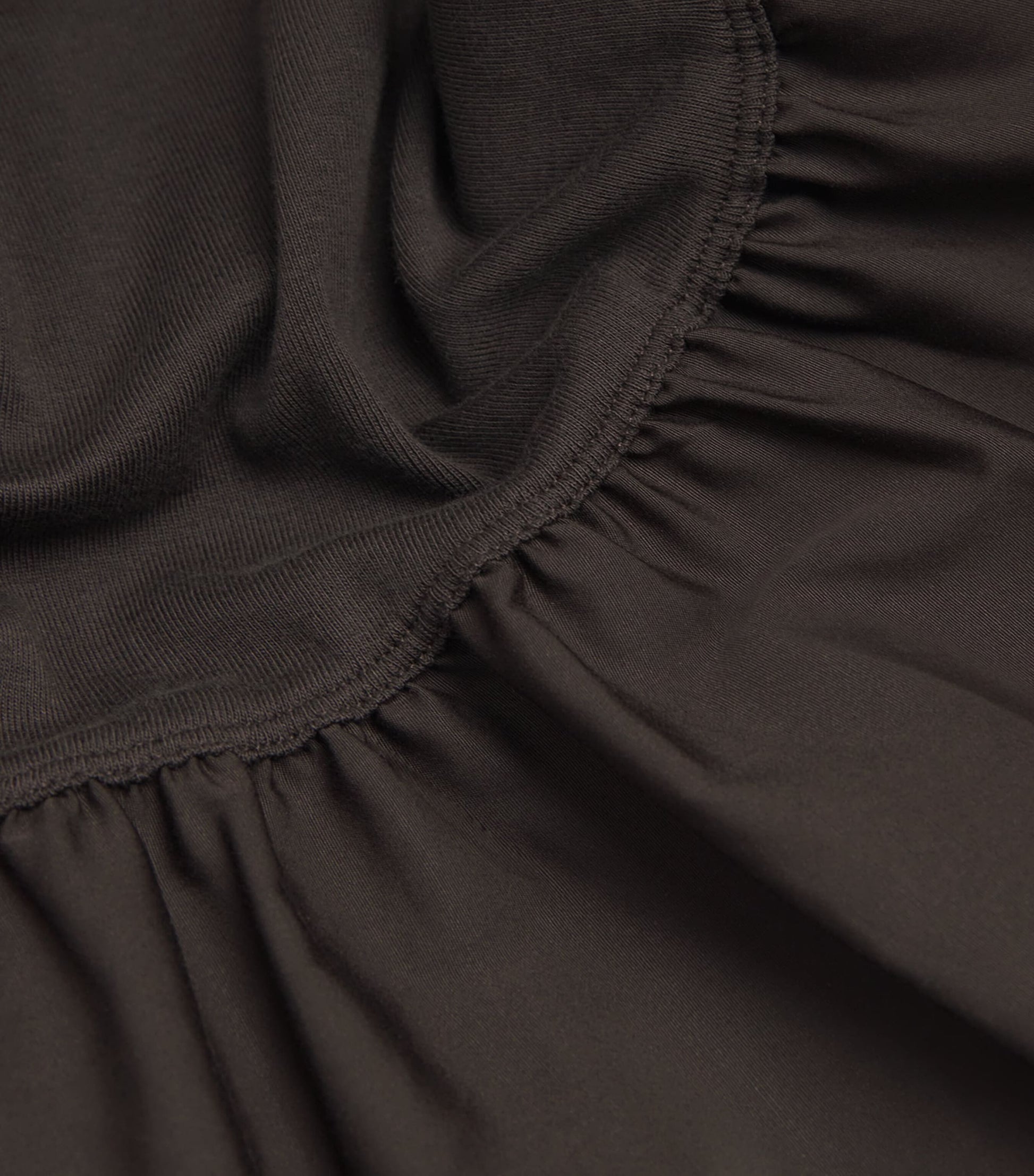 Polo Ralph Lauren Brown Cotton A-Line Midi Dress