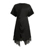 AllSaints Black Lana Panelled Mini Dress
