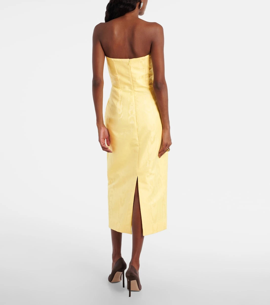 Emilia Wickstead - Hailee moiré mikado corset dress