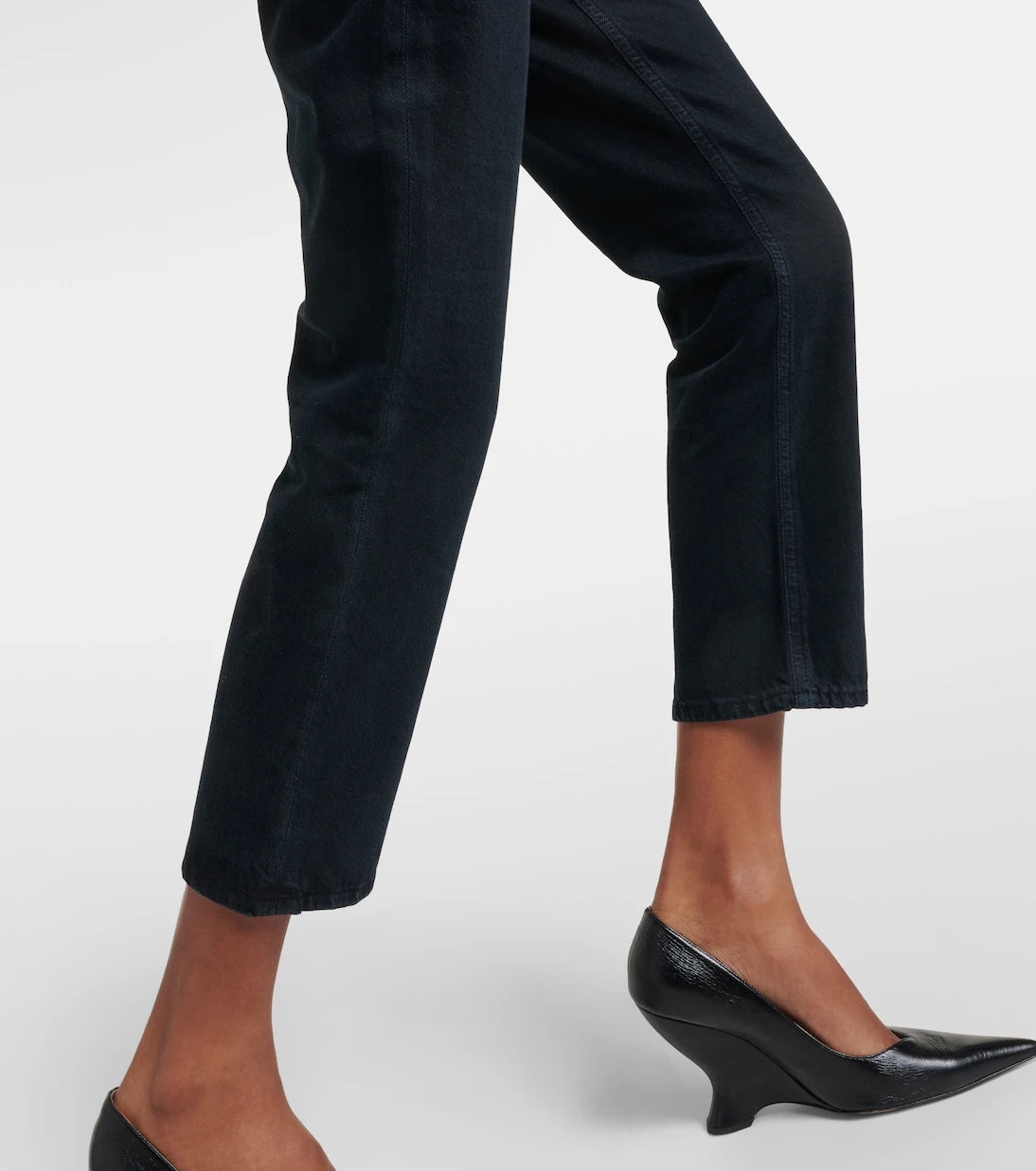 Agolde - Riley Crop high-rise slim jeans