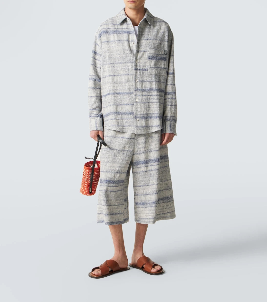 Loewe - Paula's Ibiza denim jacquard shirt