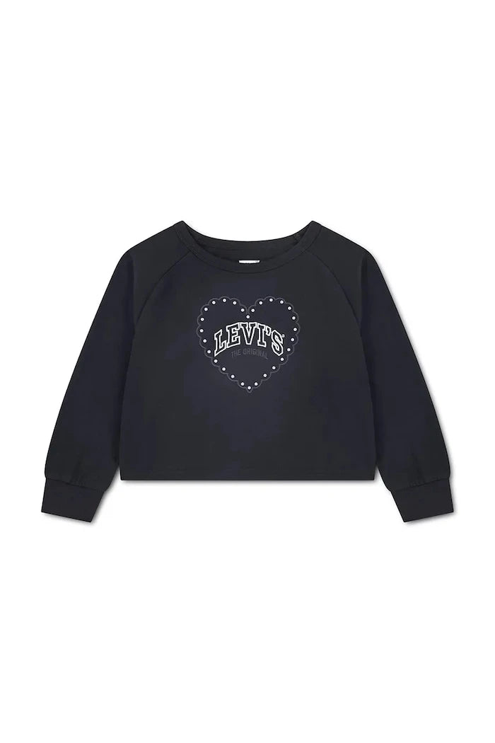 Levi's çocuk uzun kollu bluz HEART KNIT TOP