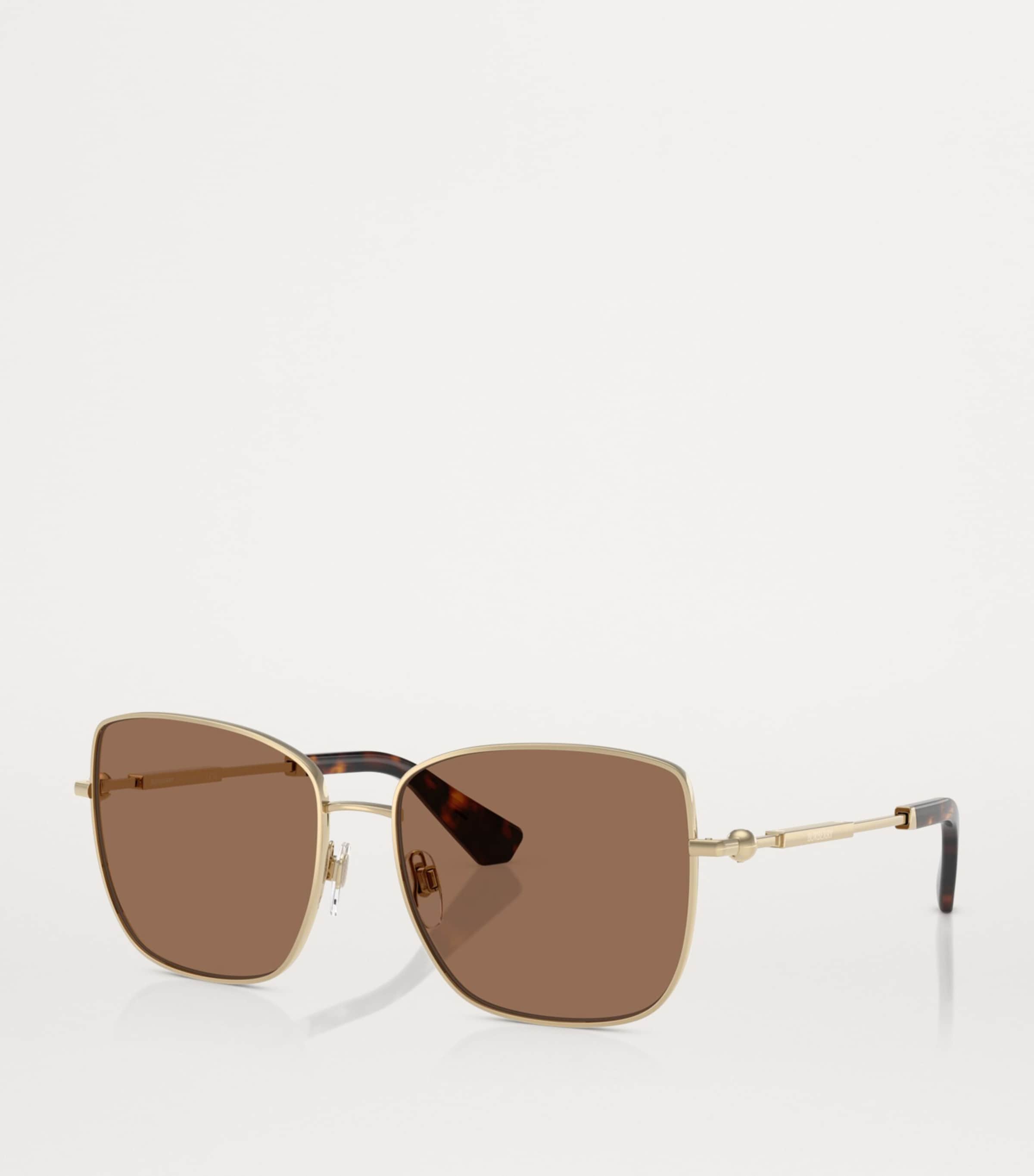 Gold Pilot Sunglasses