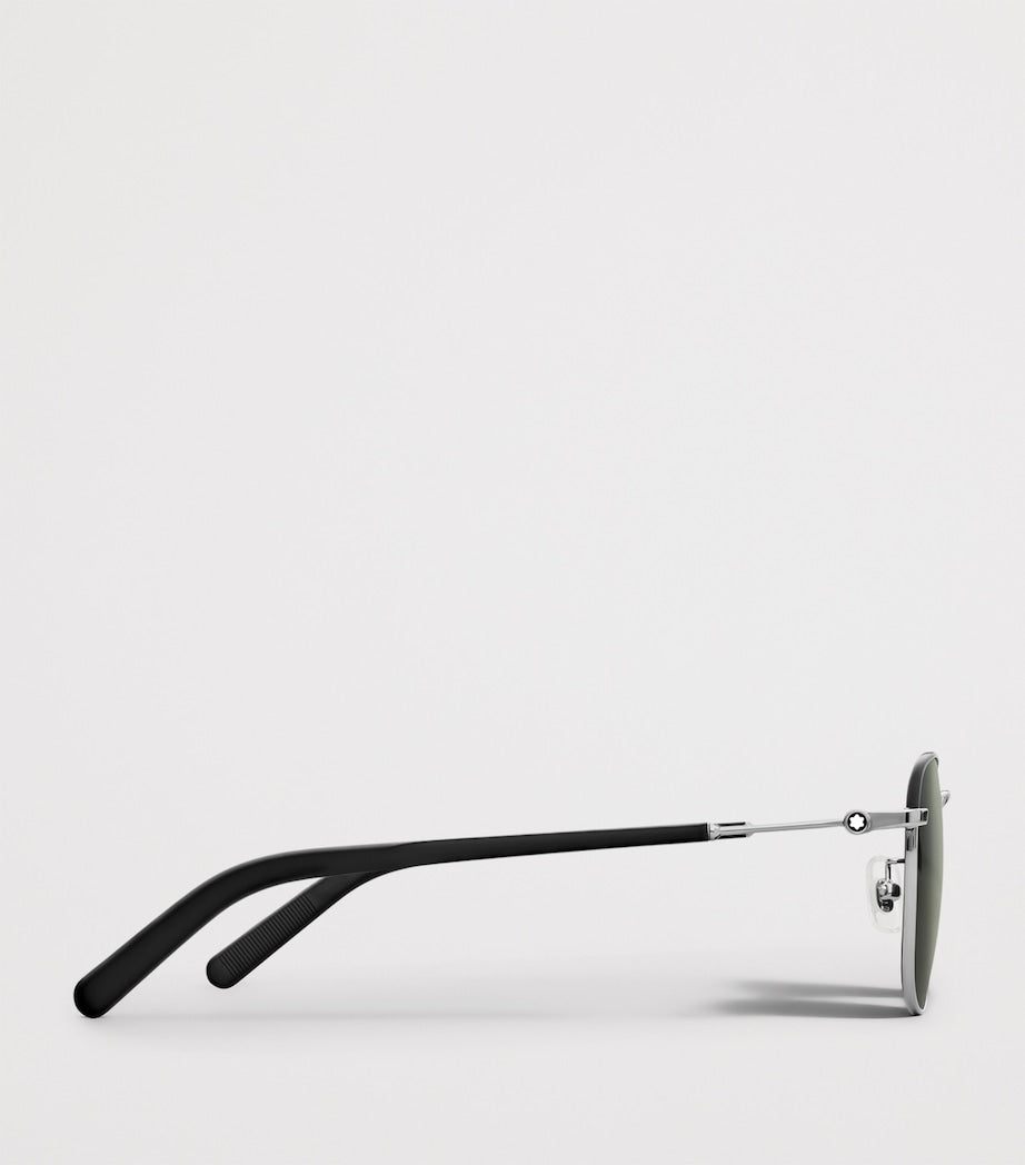 Metal Square Sunglasses