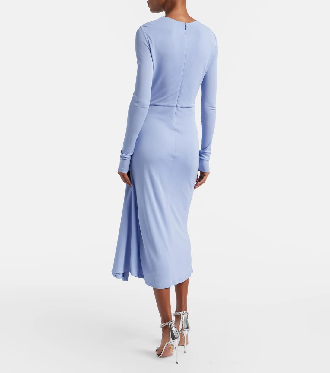 Erdem - Draped jersey midi dress