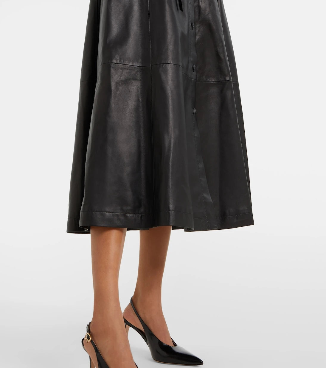 Altuzarra - Kiera leather shirt dress