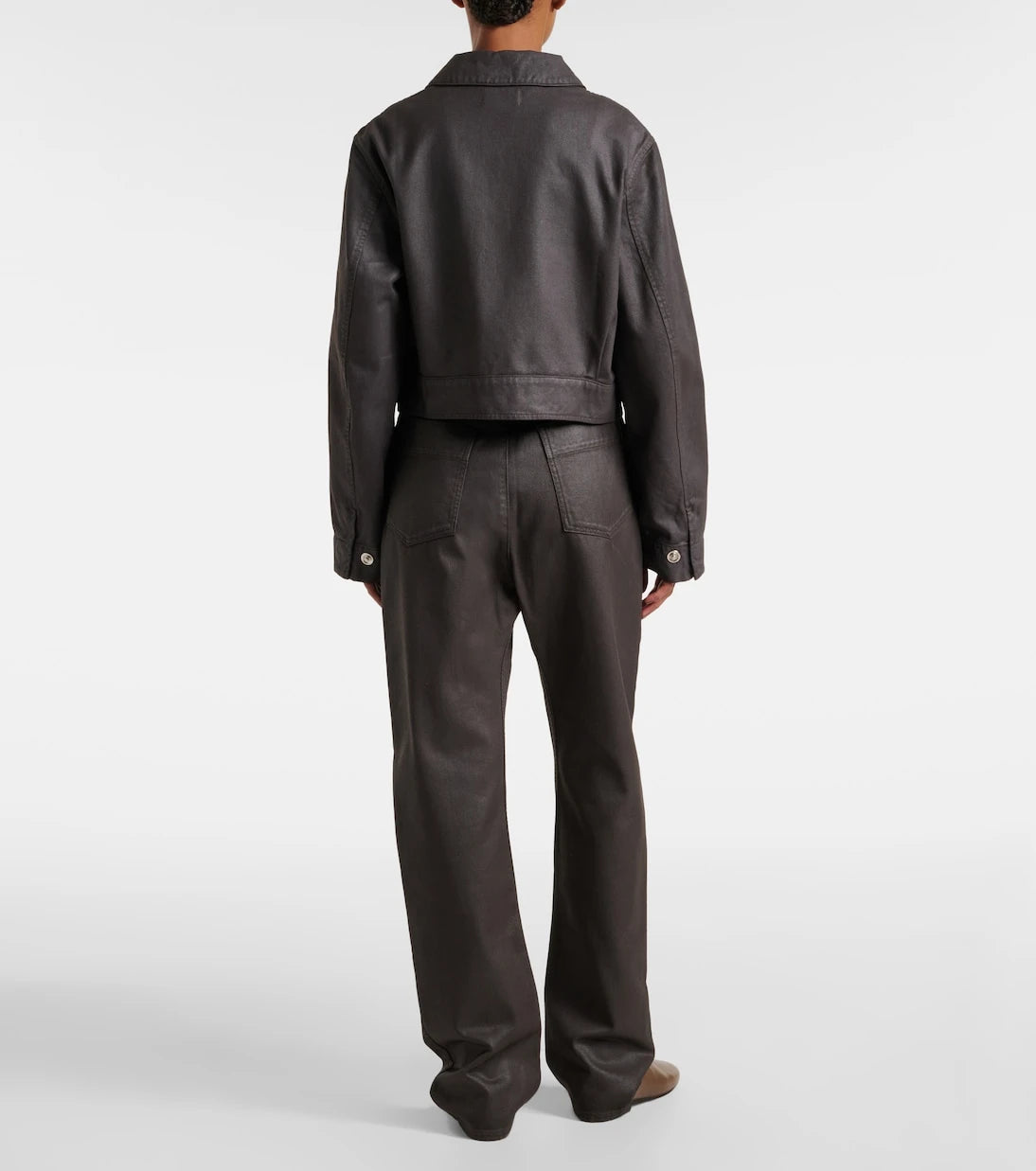 Lemaire - Cropped cotton jacket