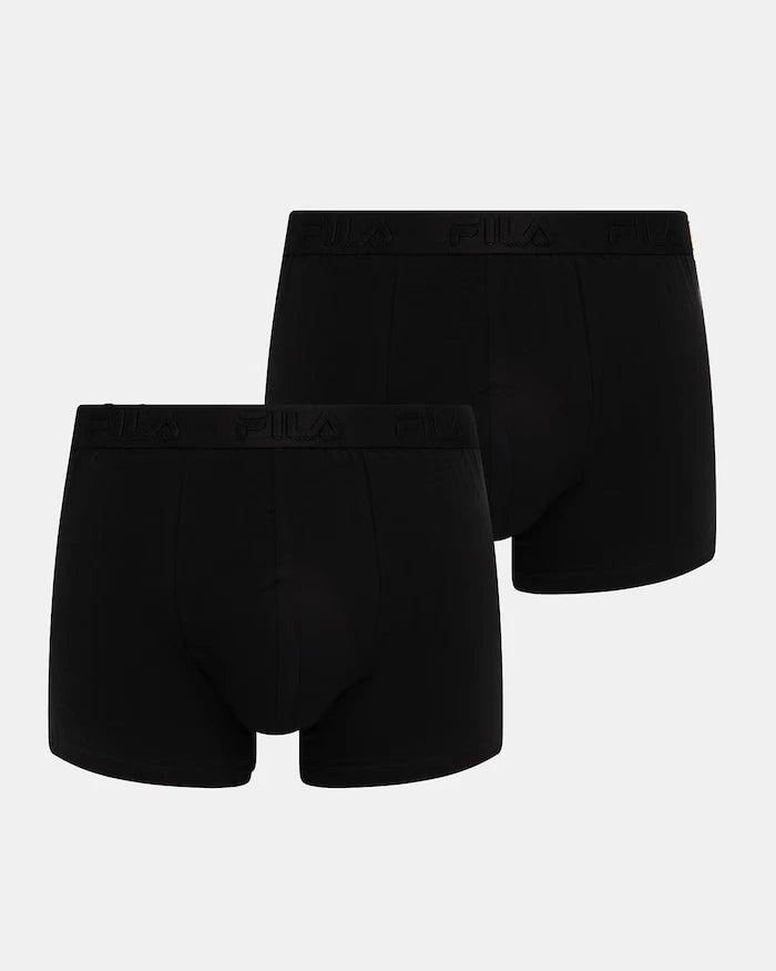 Fila pamuklu erkek dar boxer 2'li