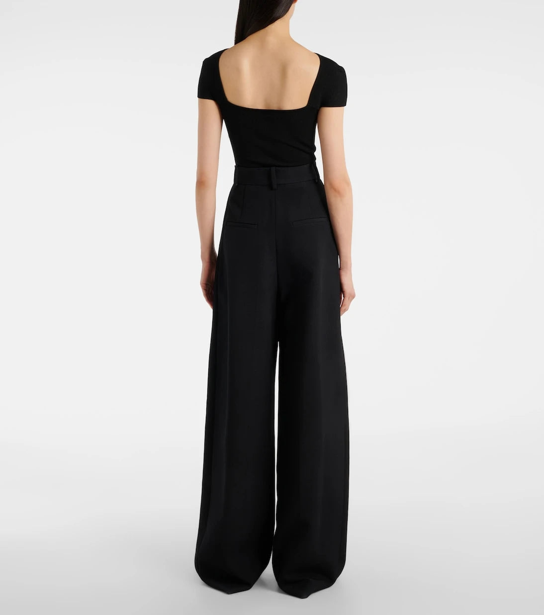 Khaite - Maris high-rise wide-leg pants