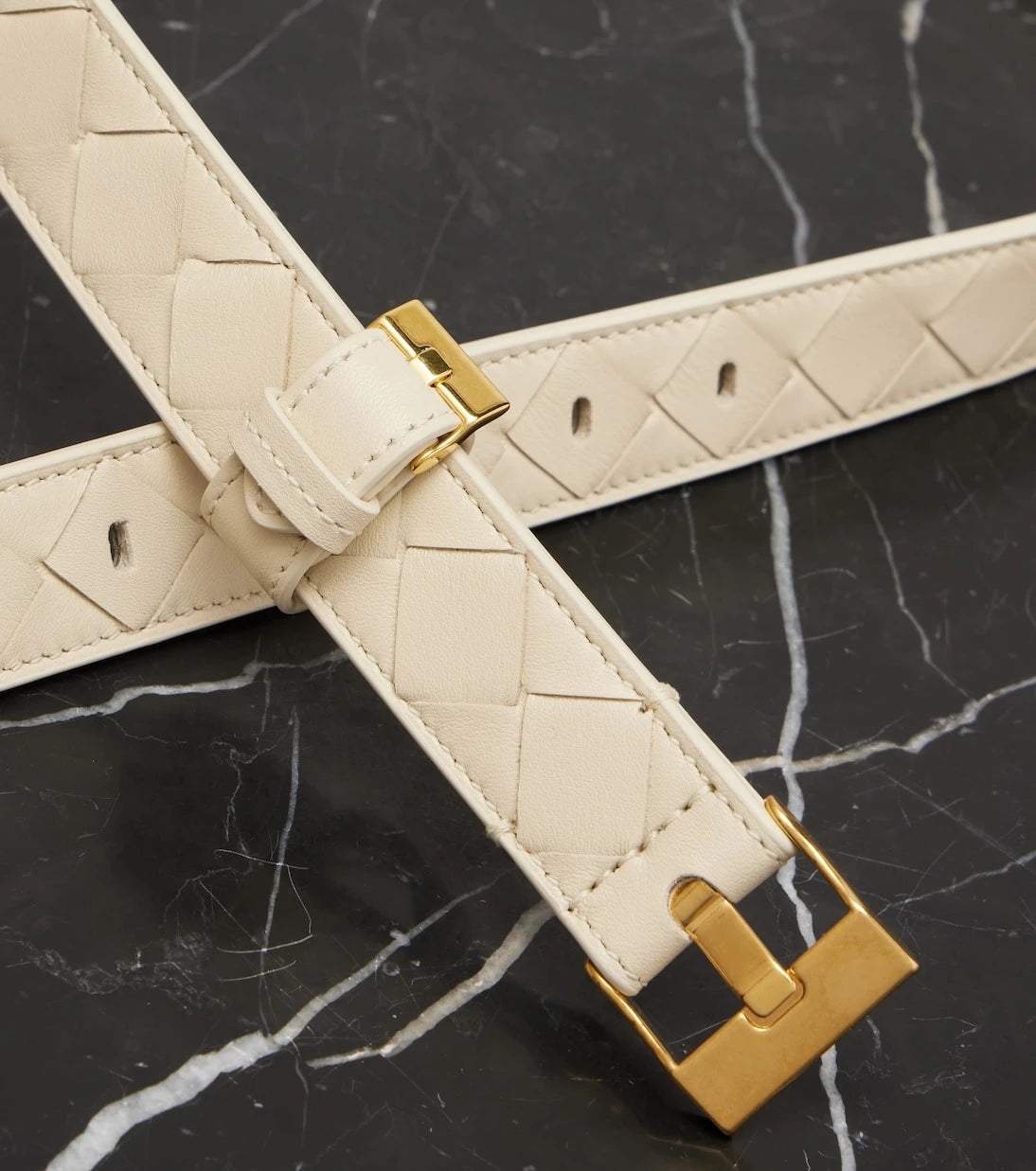 Bottega Veneta - Intrecciato leather belt