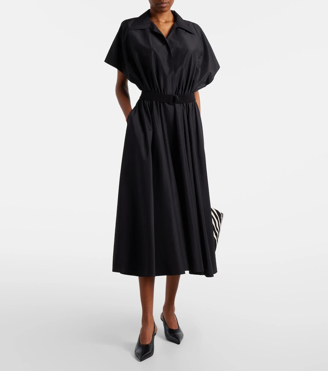 Norma Kamali - Belted shirt dress
