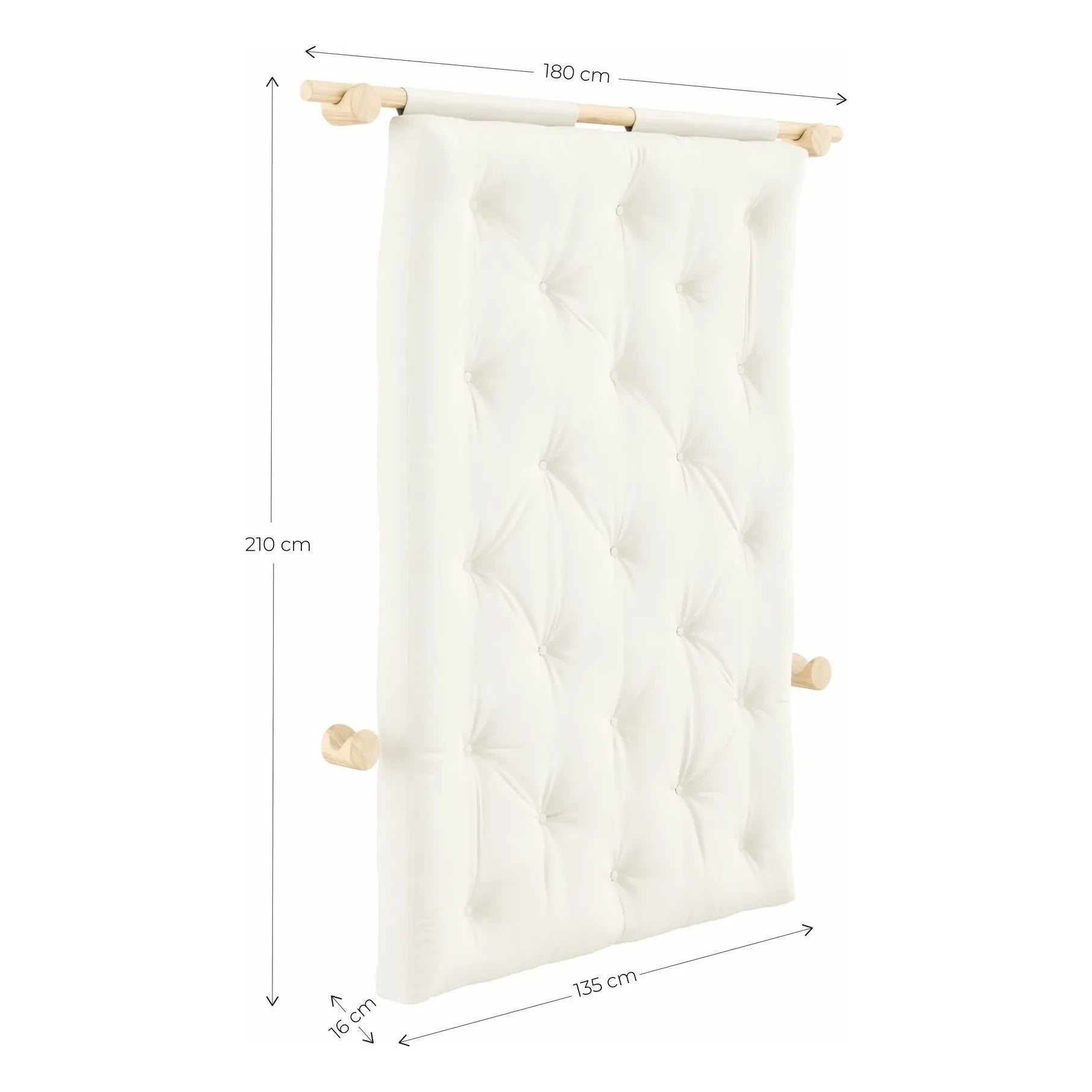 Karup Design - Hooked occasional bed 135x200 cm | Cream