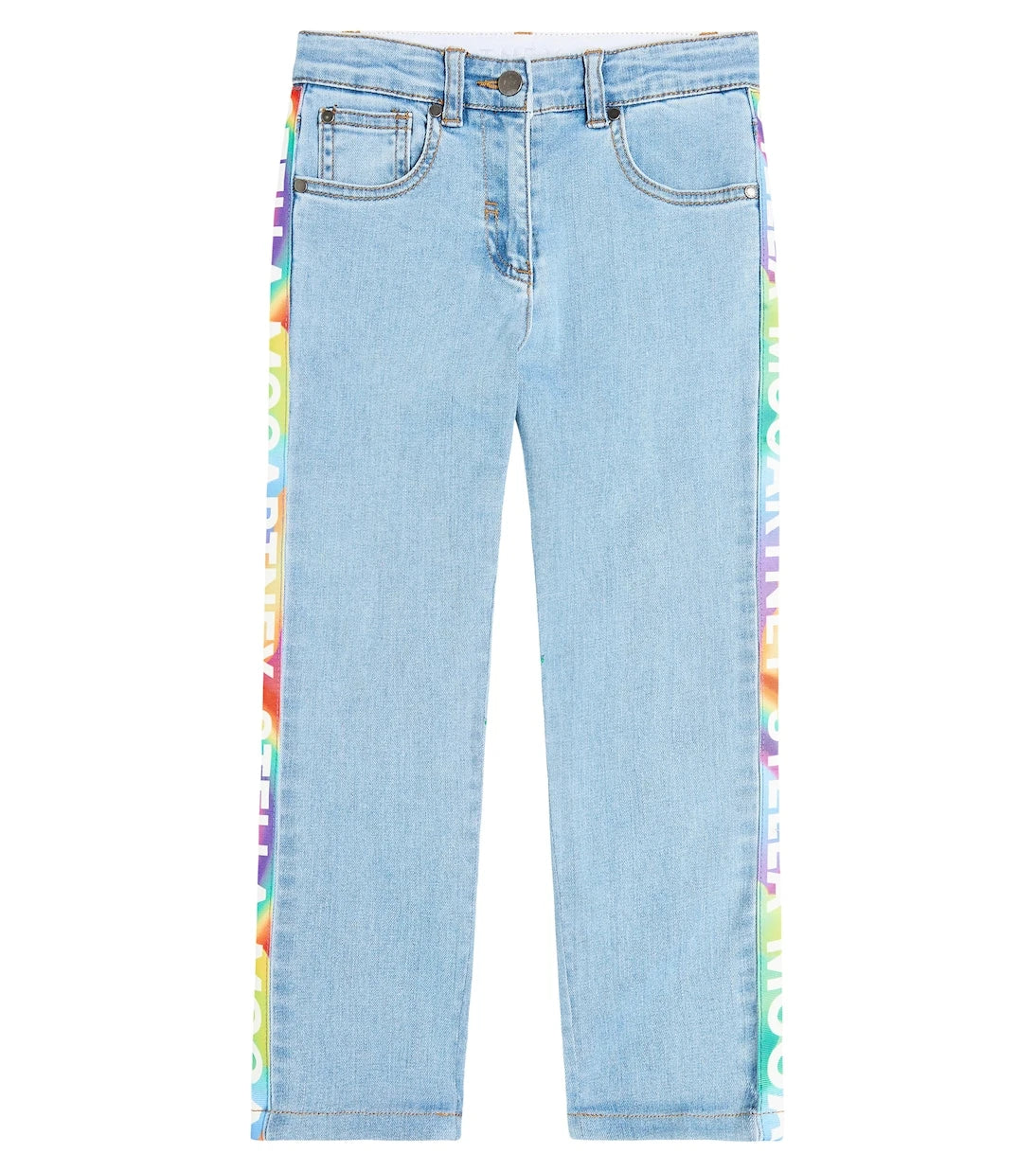 Stella McCartney Kids - جينز بقصة مستقيمة