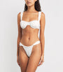 Faithfull the Brand White Broderie Anglaise Andez Bikini Bottoms