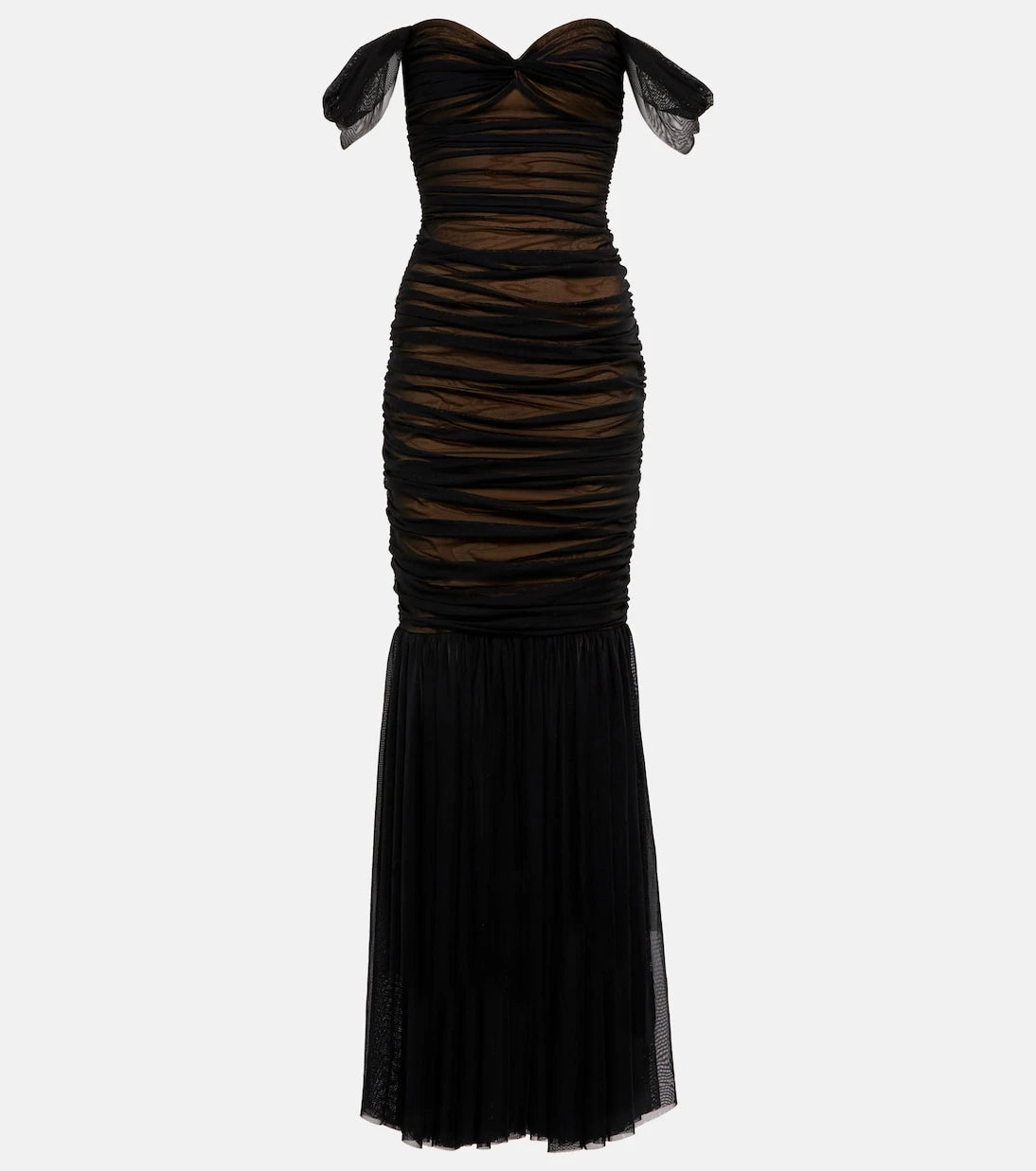 Norma Kamali - Walter off-shoulder gown