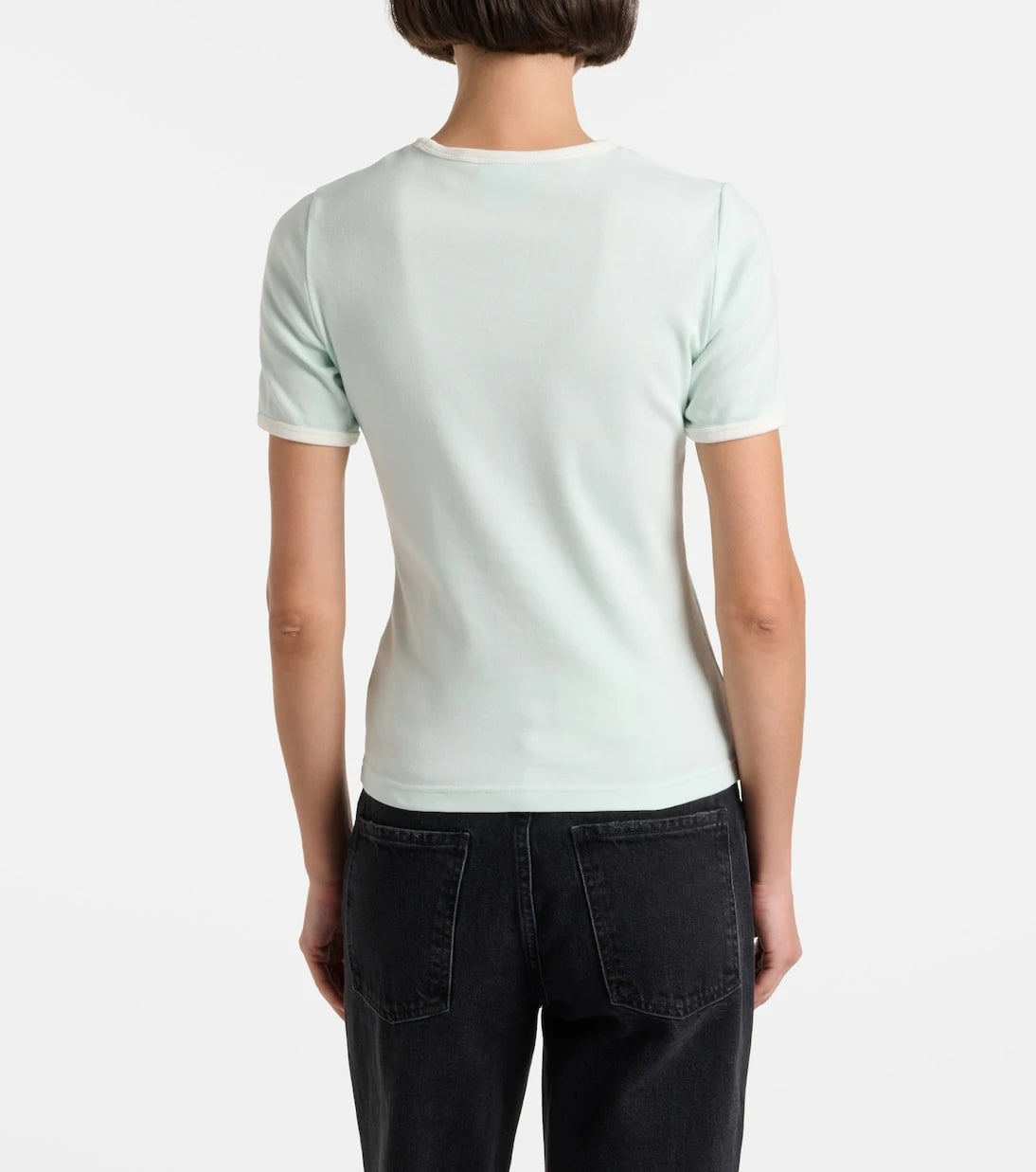 Courrèges - Signature logo cotton T-shirt