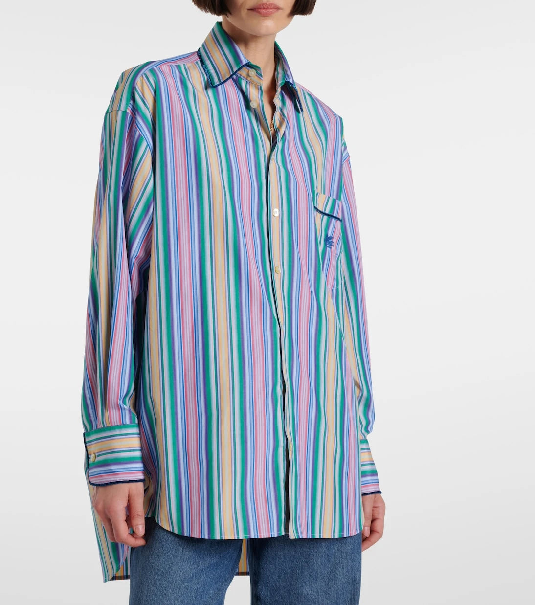 Etro - Striped cotton shirt