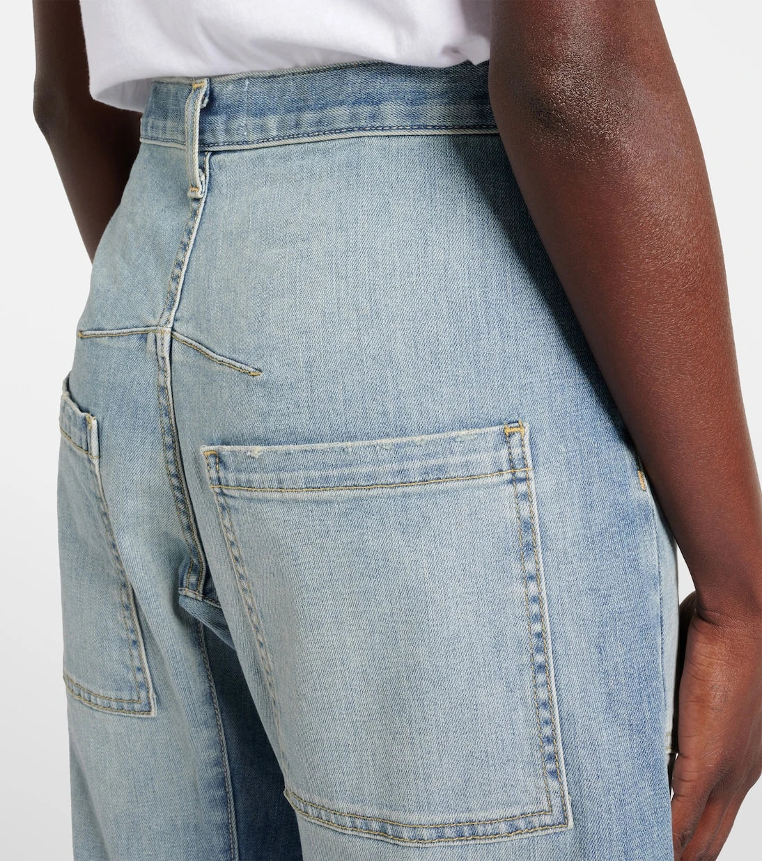 Nili Lotan - Shon high-rise barrel-leg jeans