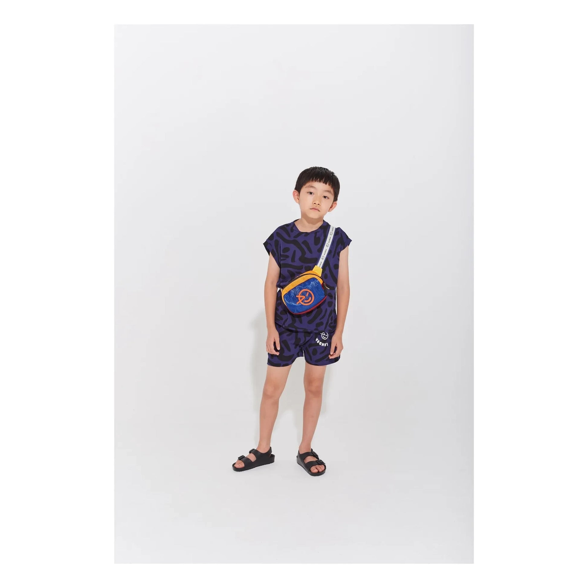 Wynken - Mesh Shoulder Bag | Blue