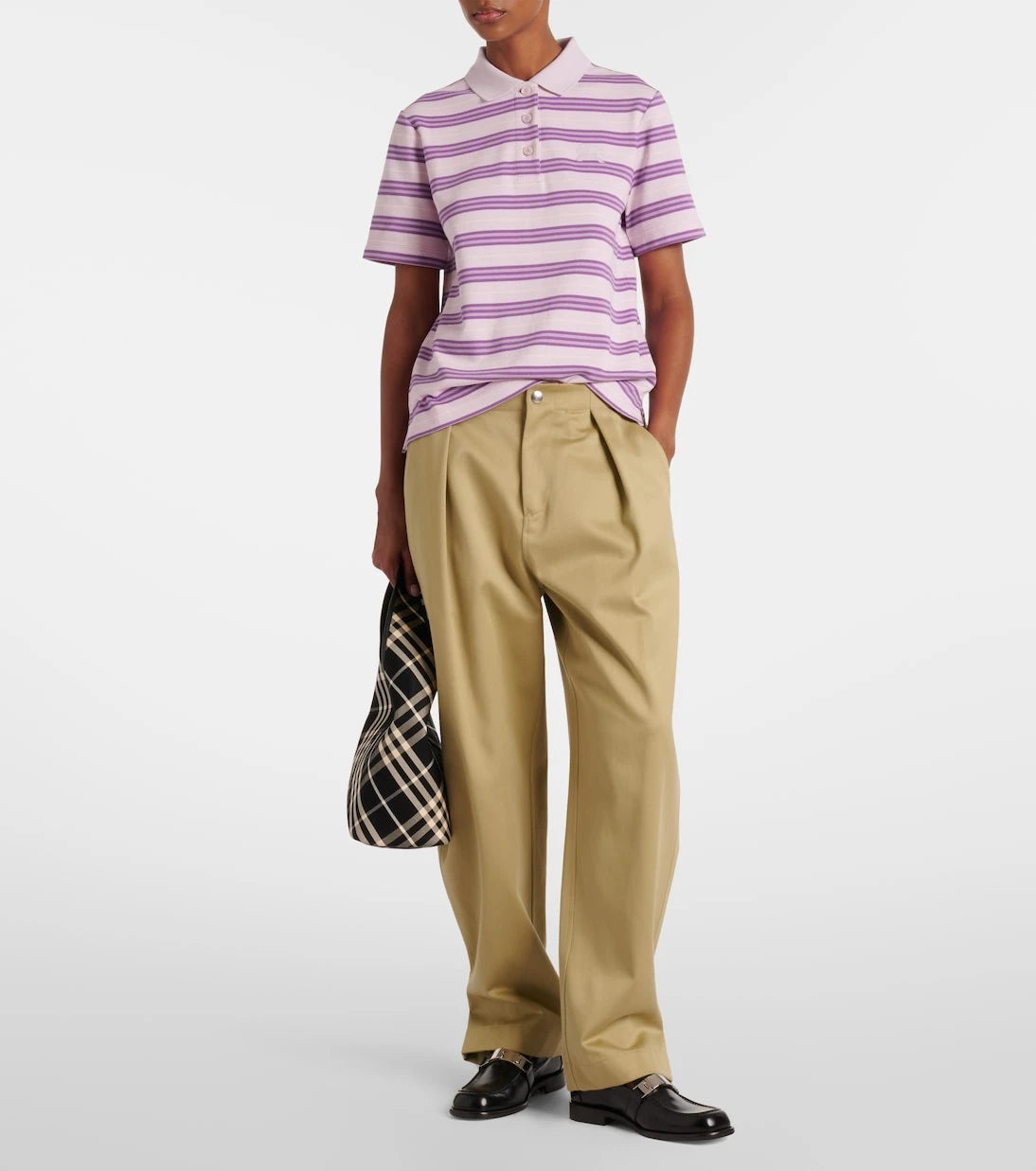 Burberry - Icon Stripe cotton polo shirt