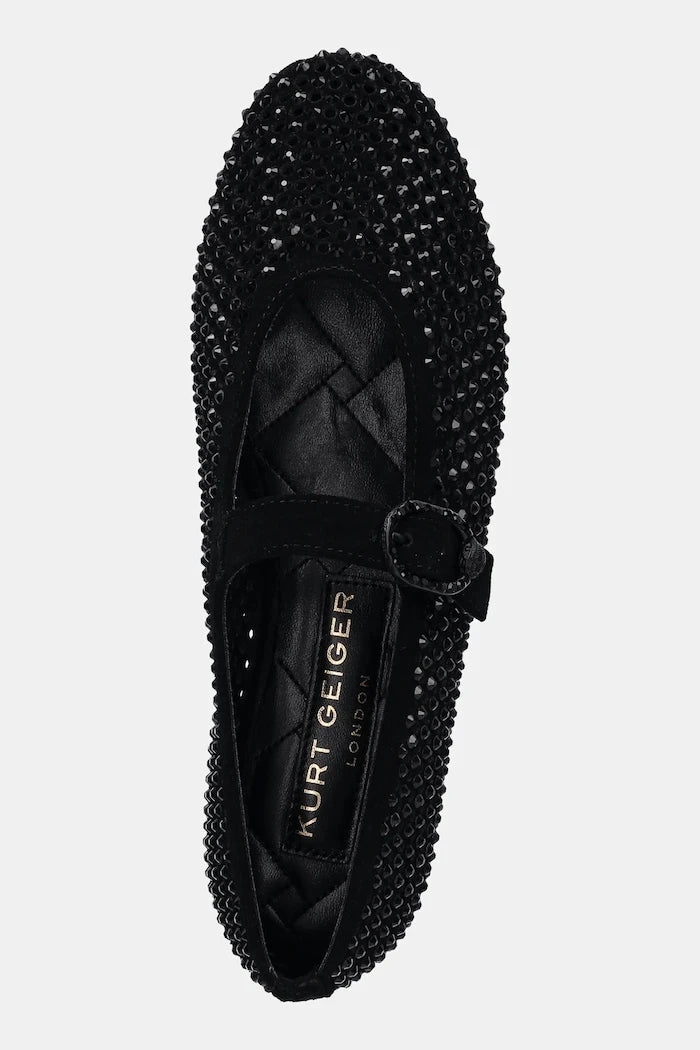 Kadife Balerinler Kurt Geiger London Mayfair Ballet Flat