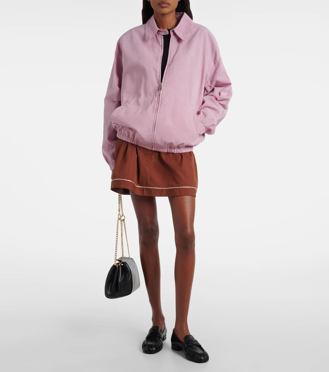 Prada - Leather penny loafers